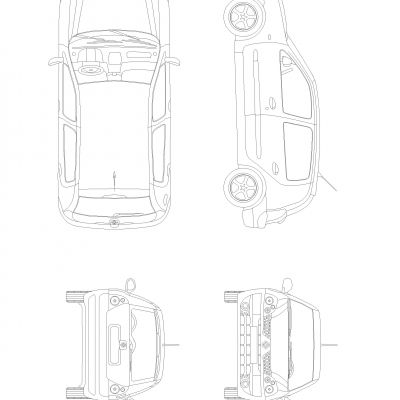 快速列车图纸下载