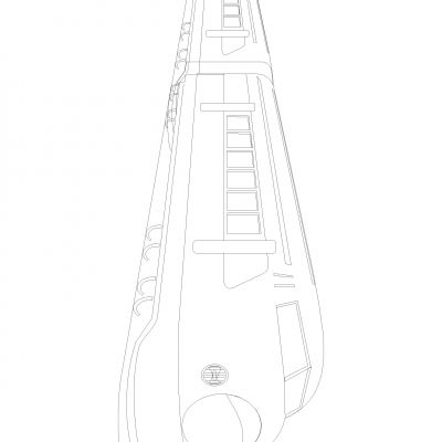 快速列车图纸下载