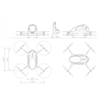 无人驾驶客机Dwg