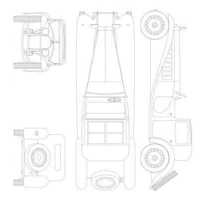 布加迪皇家Dwg下载
