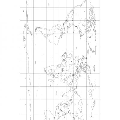 世界地图2D地图图纸下载