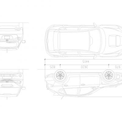 斯巴鲁翼豹掀背车