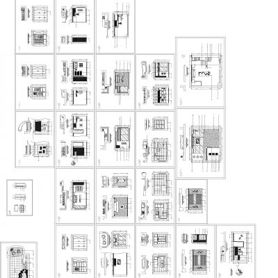 别墅详细项目图纸下载