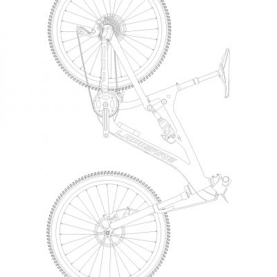 山地车图纸下载