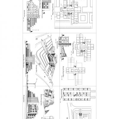 市政建筑Autocad项目