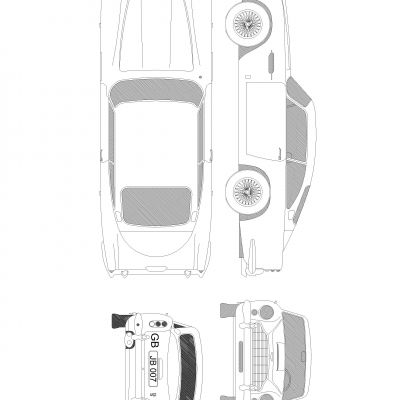 阿斯顿·马丁Dwg下载