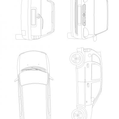 欧宝Corsa图纸下载