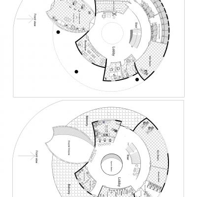 水疗中心图纸项目