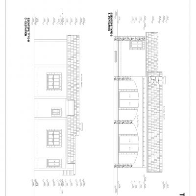 Dublex别墅建筑详图项目