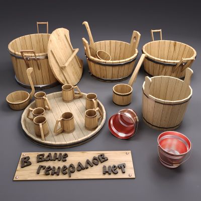 浴室水桶 桑拿水桶 