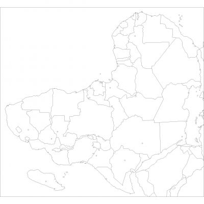 非洲地图Dwg下载