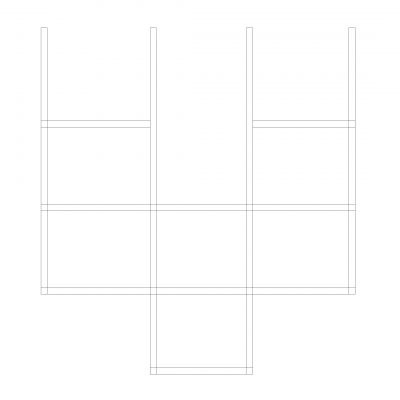 3D儿童公园游戏攀登架子