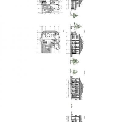 别墅详细图纸下载