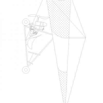 三轮滑翔机平面图下载