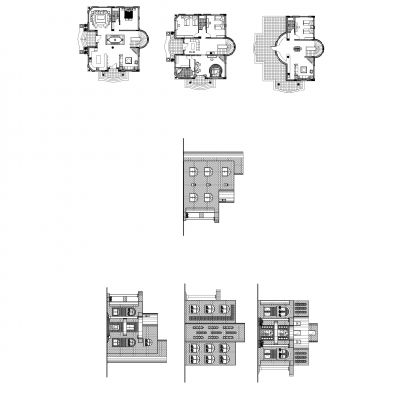 传统平房Cad图纸