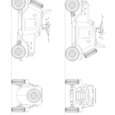 军用车辆图纸下载