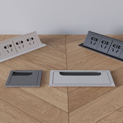 现代插座 地插 地面地板隐藏插座 办公地插