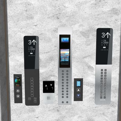  电梯开关 电梯按钮 外呼盒 电梯召唤按键开关 楼层显示器