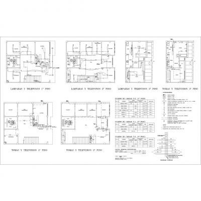 房屋电工项目自由图纸