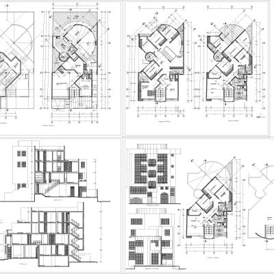 住宅公寓Dwg项目