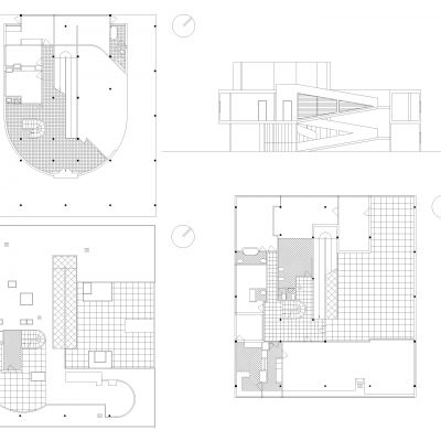 豪华别墅建筑项目图纸下载