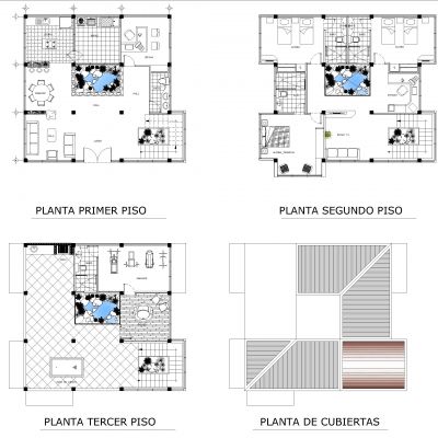 会所项目自由图纸