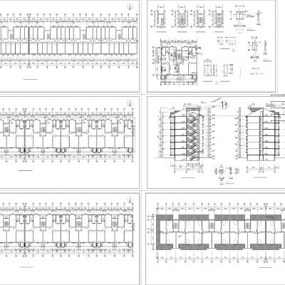 住宅楼屋顶图纸