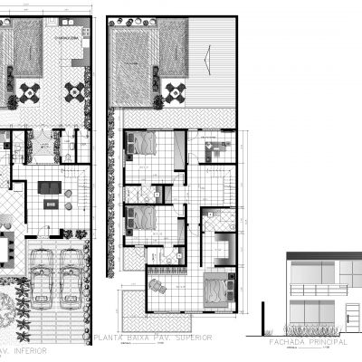 可爱的别墅建筑项目图纸