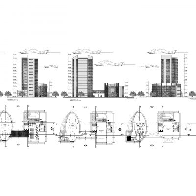 金融中心Dwg图纸