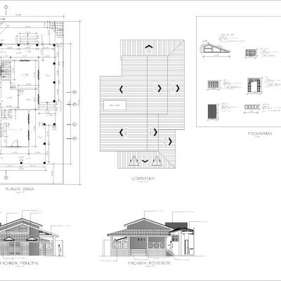 海滨别墅图纸项目