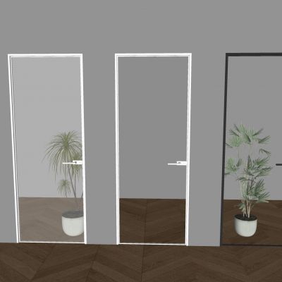 磨砂玻璃单开门 长虹玻璃平开门 玻璃推拉门 厨房卫生间玻璃门