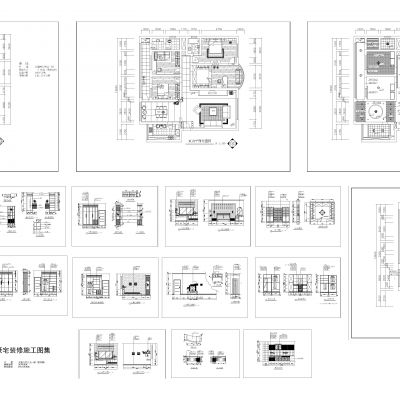 豪华住宅i̇mprovement图纸