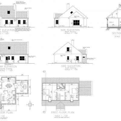 印度小型房屋Cad图纸