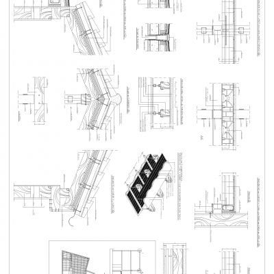 房屋木框架详图图纸