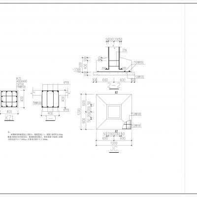 公园亲水平台施工图