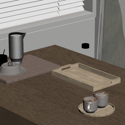 现代酒具玻璃酒杯 醒酒器拉花咖啡 实木方托盘圆托盘 玻璃凉水茶壶