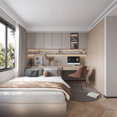 现代榻榻米卧室