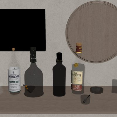 中古风托盘 酒瓶酒具醒酒器 长方形茶盘 收纳装饰托盘 圆形