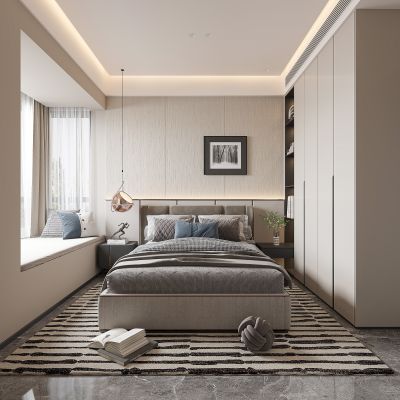 现代卧室