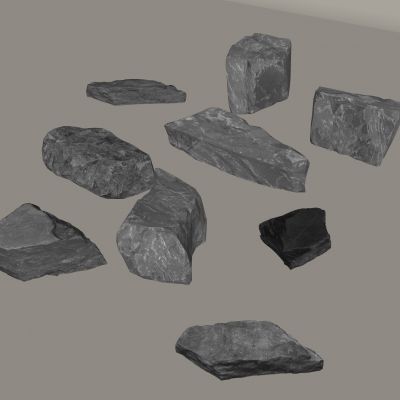  现代石头 景观石 岩石 石块