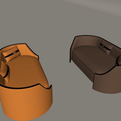 现代轻奢卡座沙发 皮质卡座沙发 休闲沙发