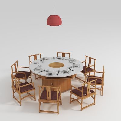 火锅餐桌椅组合