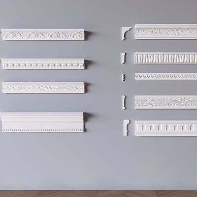 法式石膏线 雕花石膏线 阴角线 天花角线 踢脚线 装饰线条
