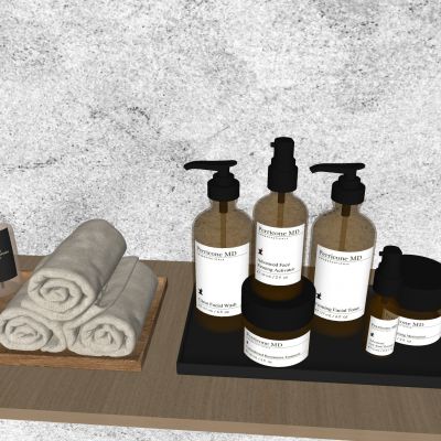 洗护用品 卫浴洗浴用品 毛巾香薰 托盘置物盘 洗发水护发素沐浴露