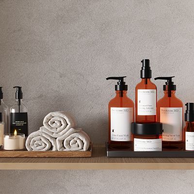 洗护用品 卫浴洗浴用品 毛巾香薰 托盘置物盘 洗发水护发素沐浴露