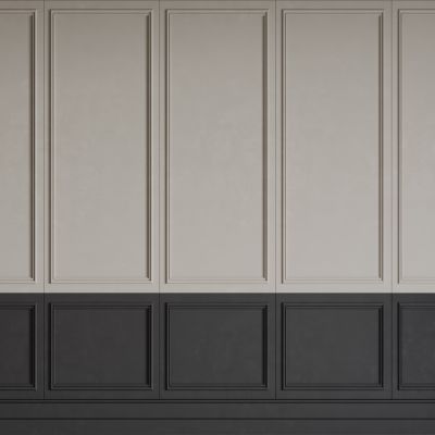 法式背景墙 法式护墙板 法式雕花线条