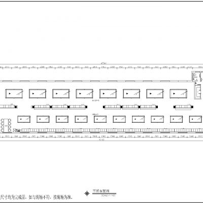 台球俱乐部施工图+效果图