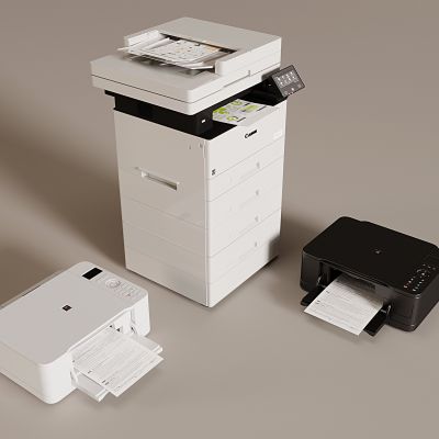 现代智能打印机 复印机 扫描仪 激光打印机 办公电器用品 传真机