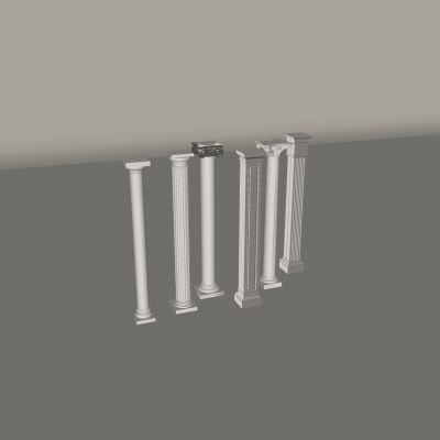 欧式罗马柱 简欧柱子 雕花柱头柱子 圆柱方柱