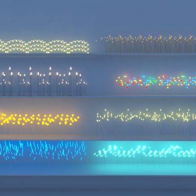 现代景观灯_星星灯_装饰灯